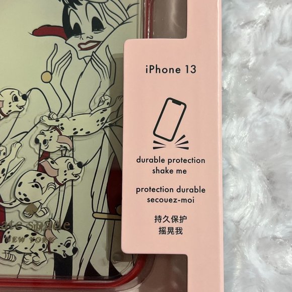 Kate Spade Disney X 101 Dalmations iPhone 13 Liquid Case - Picture 3 of 6